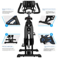 Self-Powered Exercise Bike with Heart Rate Monitor