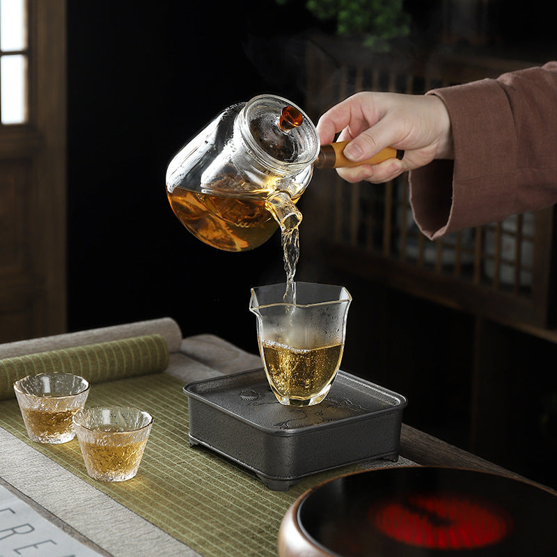 North American Walnut Electric Tea Stove