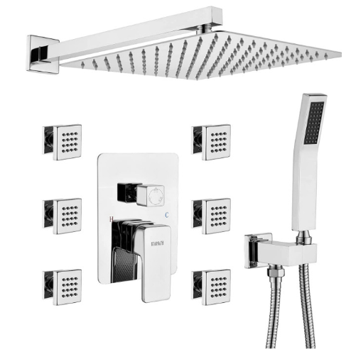 Hidden Waist Spray Multifunctional Shower System