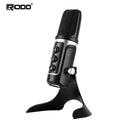 USB Microphone with Built-in Sound Card for Recording