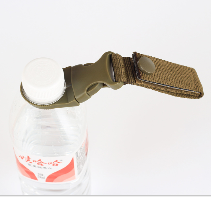 Nylon Webbing Water Bottle Clip Multifunctional Carabiner