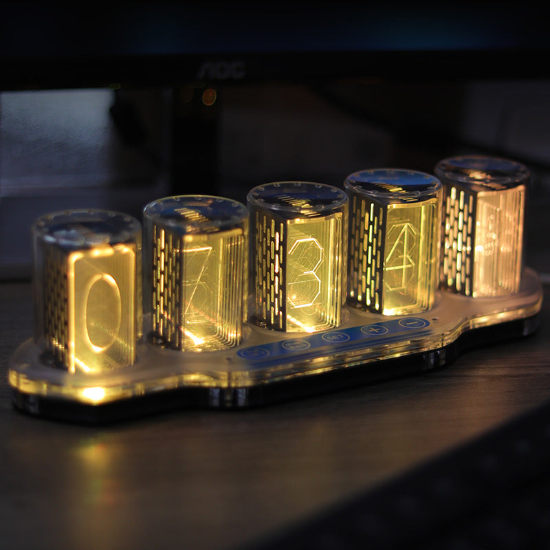 RGB Neon Tube Clock