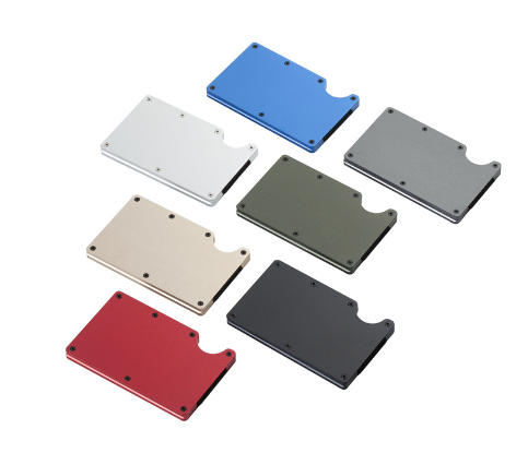 Card Holder, Wallet, Faux Magnetic Business Card Case