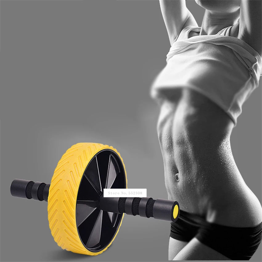 Ab Power Roller with Foam Handle