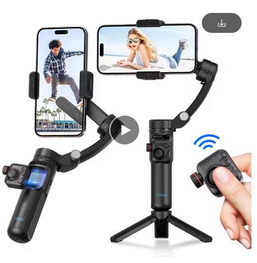 AI Tracking 3-Axis Stabilizer Tripod
