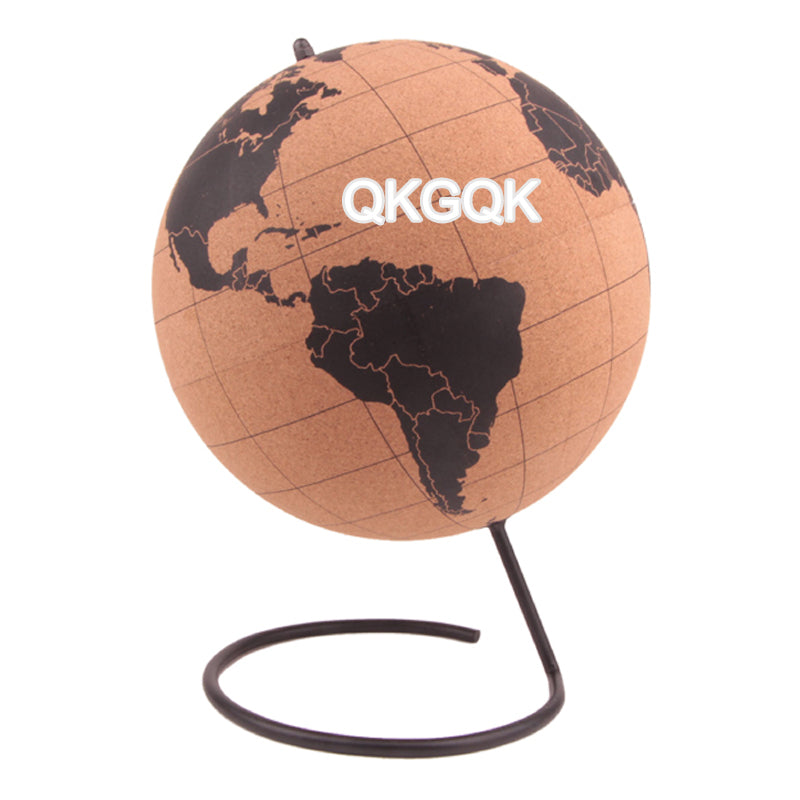 Wooden Cork Globe