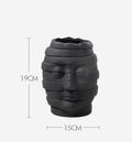 Minimalist Ceramic Face Vase