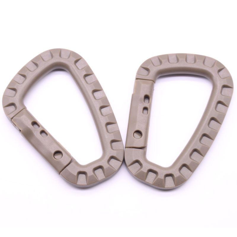 D-Type High-Quality Plastic Climbing Carabiner Hook
