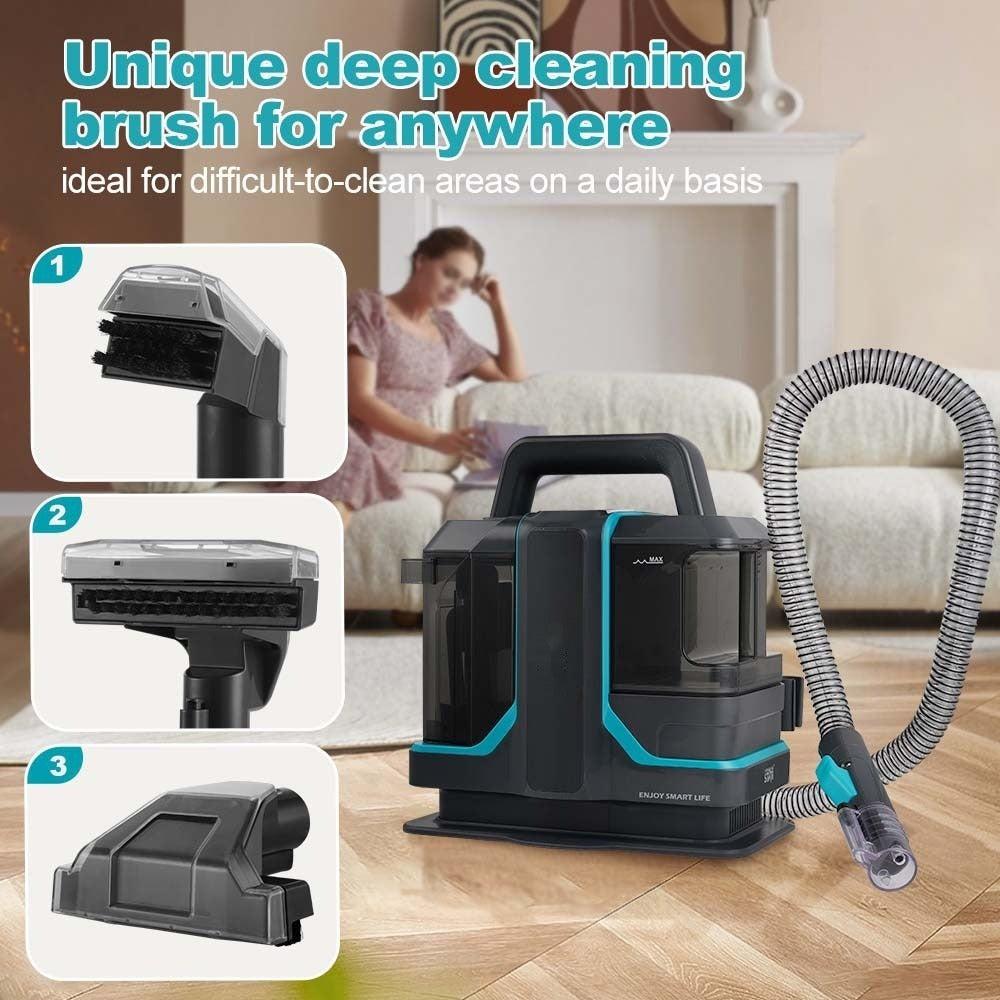 Carpet & Sofa Spray-Suction Fabric Cleaner