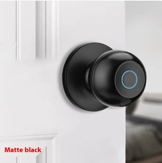 Smart Round Door Lock Ball Lock Household Smart Lock