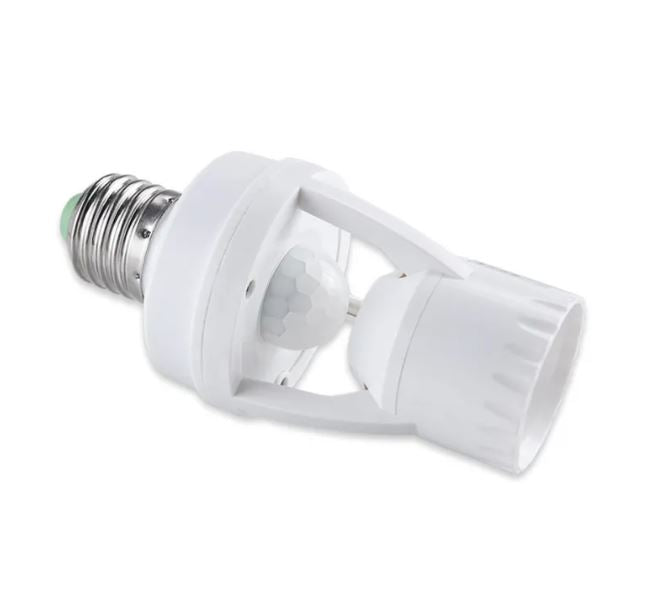 LED E27 PIR Motion Sensor Lamp Holder