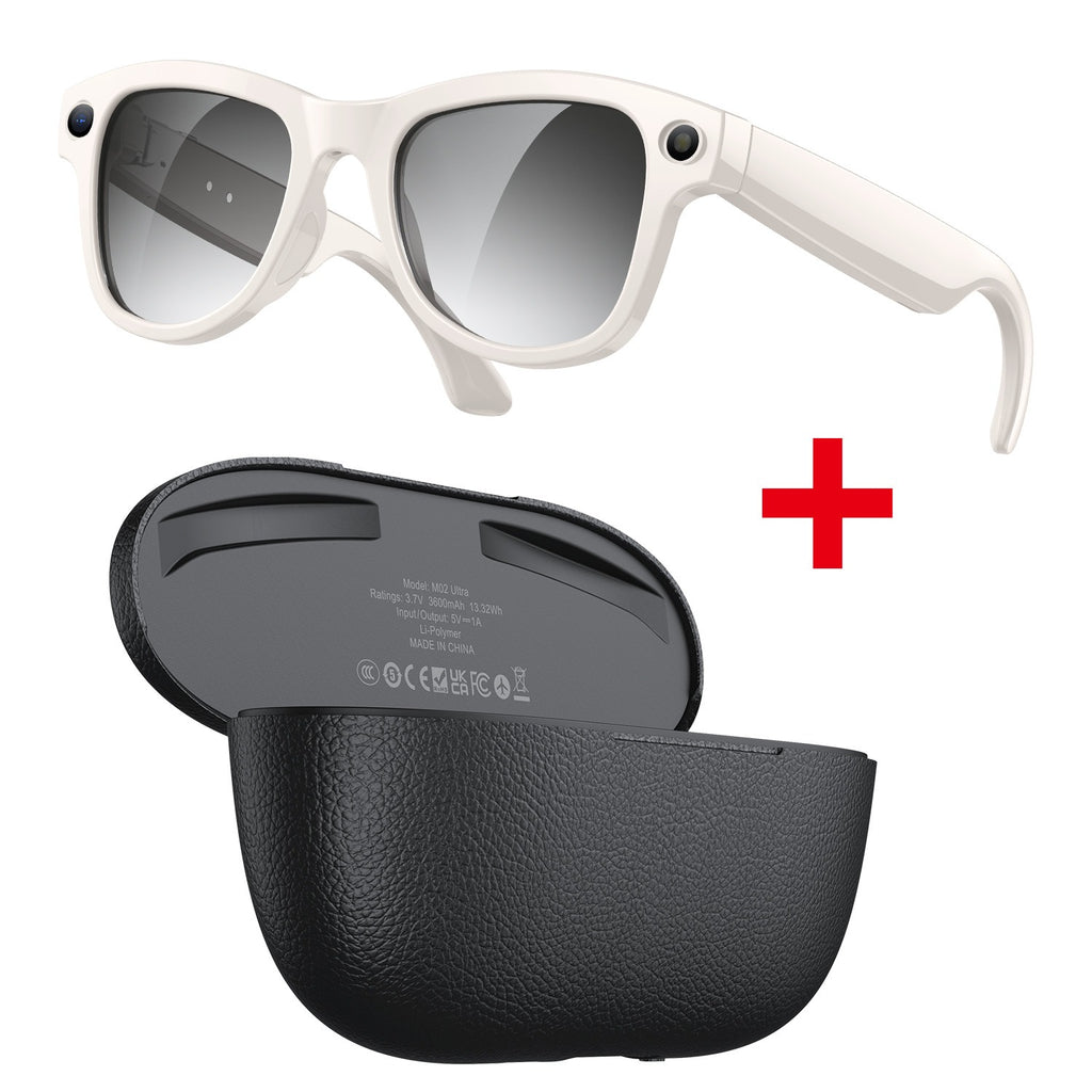 AI Smart Glasses with 8MP Camera