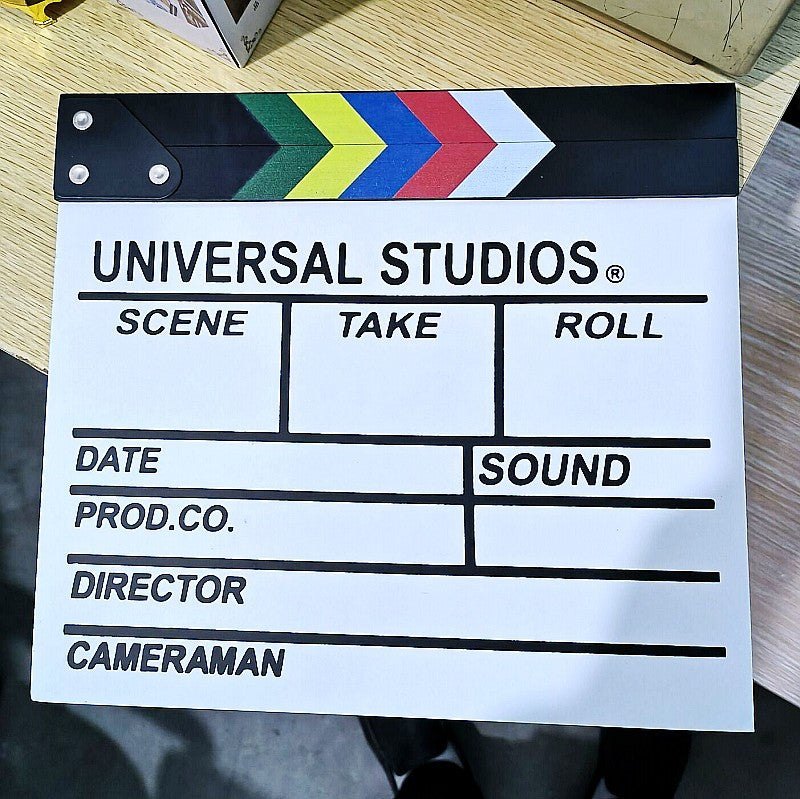 Acrylic Wooden Directors Clapboard Photography Prop