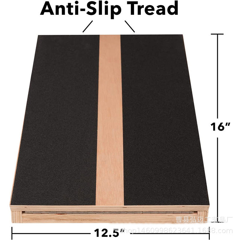 Adjustable Wooden Balance Board for Fitness