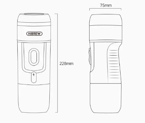 Mini Automatic Espresso Coffee Maker