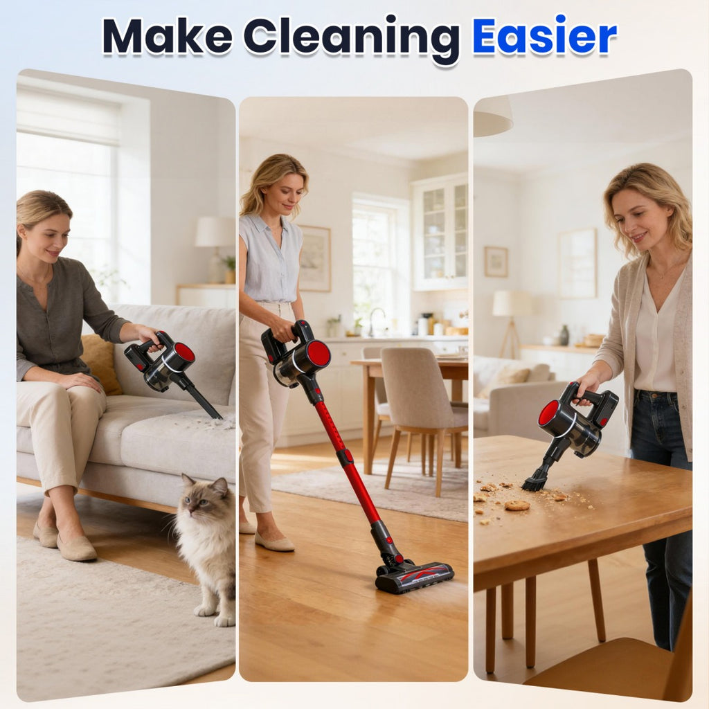Cordless Lightweight Stick Vacuum Cleaner