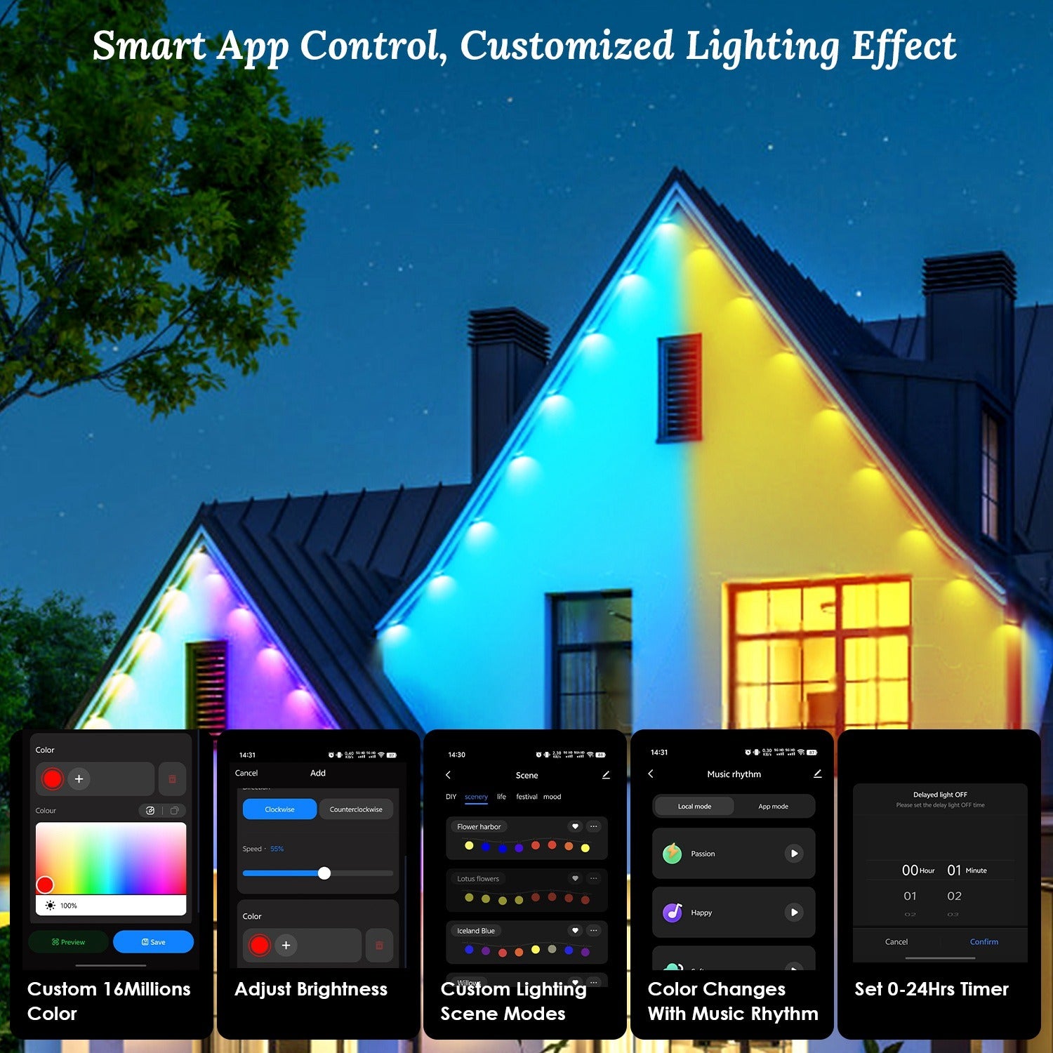 Smart Outdoor Lights