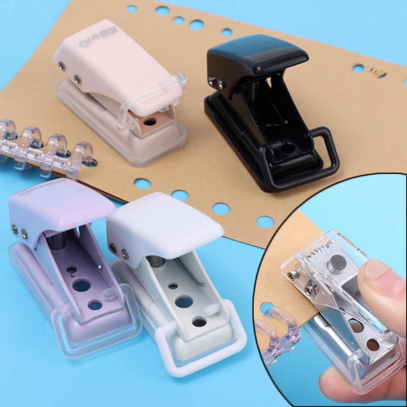 Mini Hole Punch - Cute Portable 1-Hole Paper Puncher