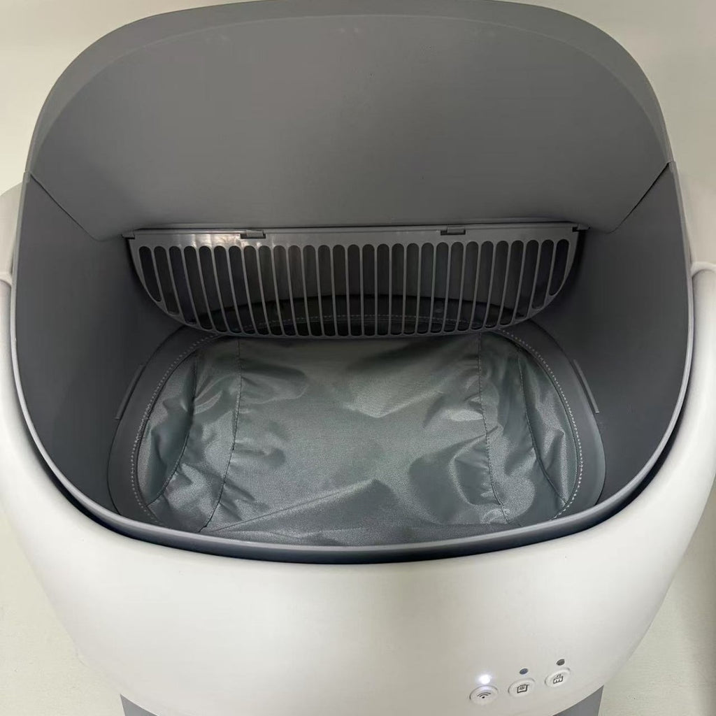 Semi-Enclosed Automatic Smart Cat Litter Box