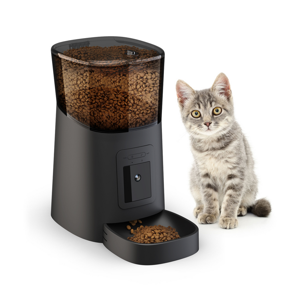 6L Smart Automatic Pet Feeder with HD Camera