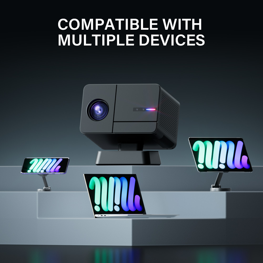 HD Auto Focus Home Living Room Projector