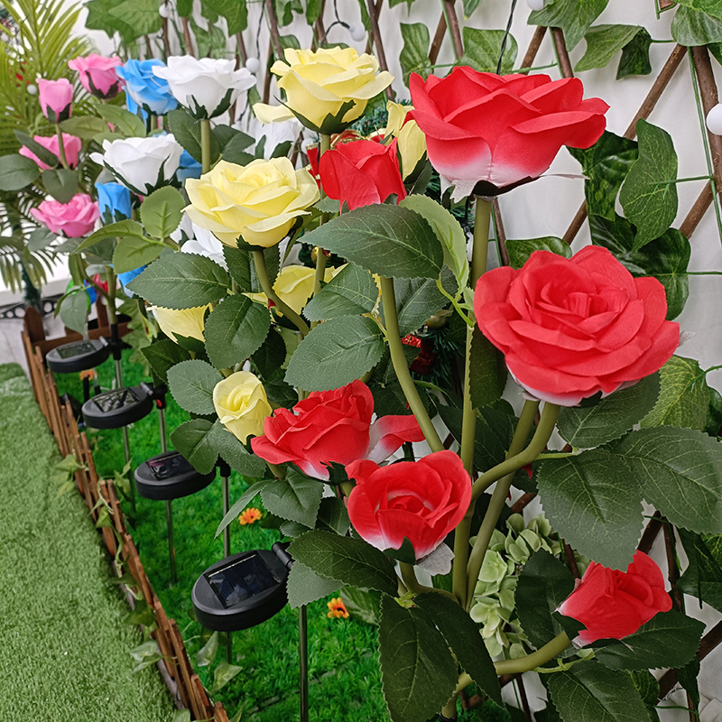 Solar-Powered LED Garden Light