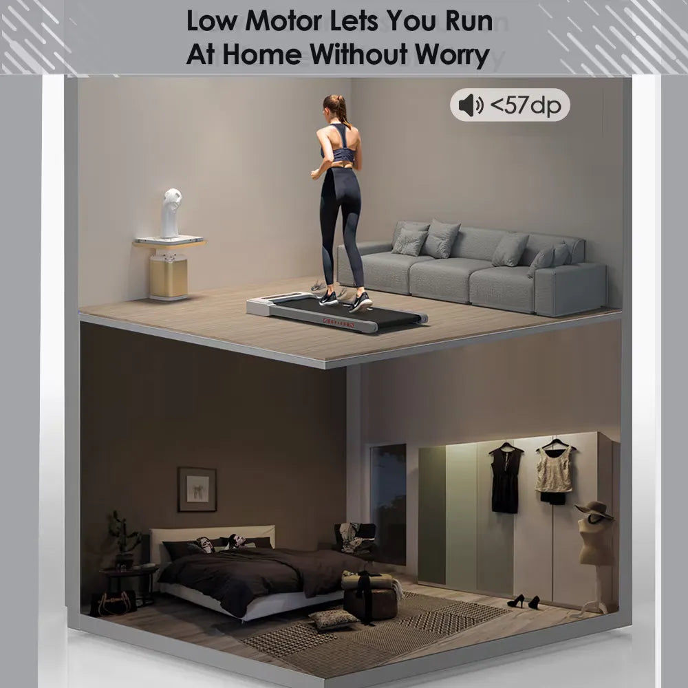 Under-Desk Portable Treadmill