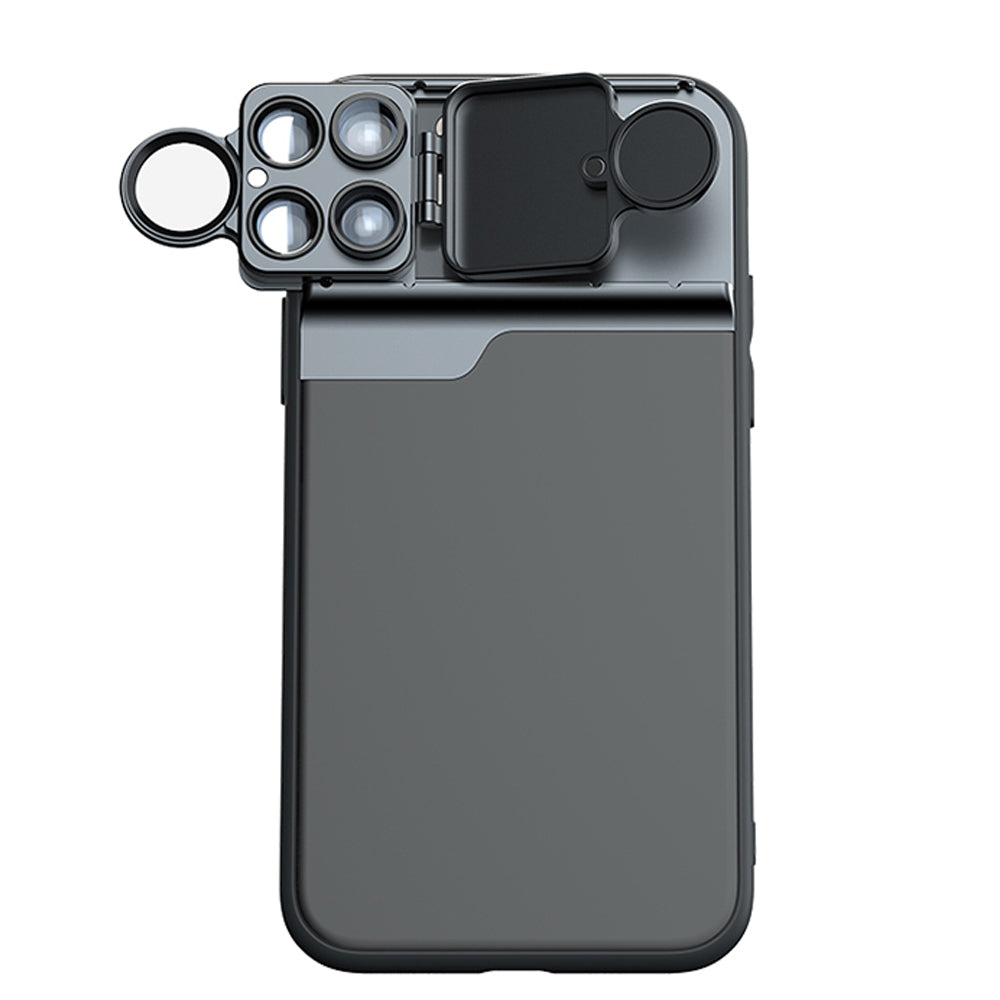 5-in-1 Macro Fisheye Telephoto Lens Set for iPhone 11 Pro Max