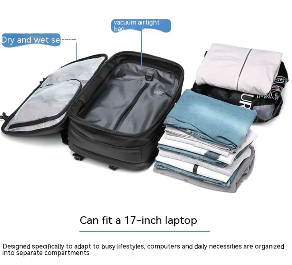 Minimalist Multifunctional Travel Backpack