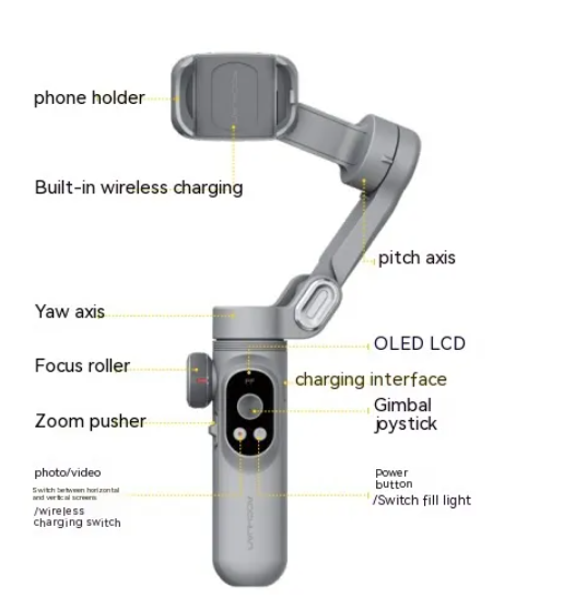 3-Axis Smartphone Gimbal Stabilizer