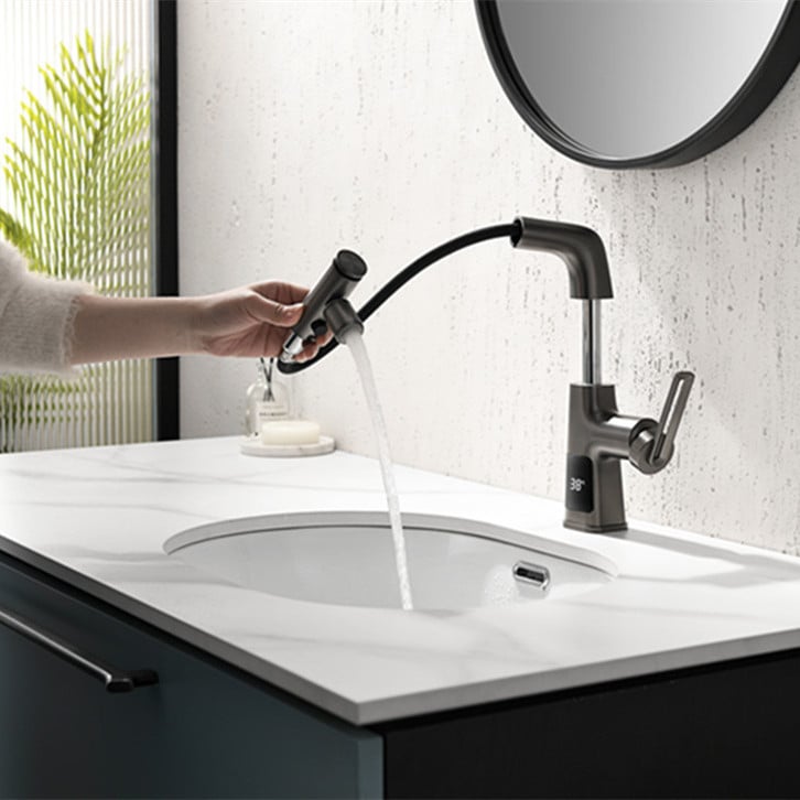 Copper Spray Kettle Faucet with Digital Display