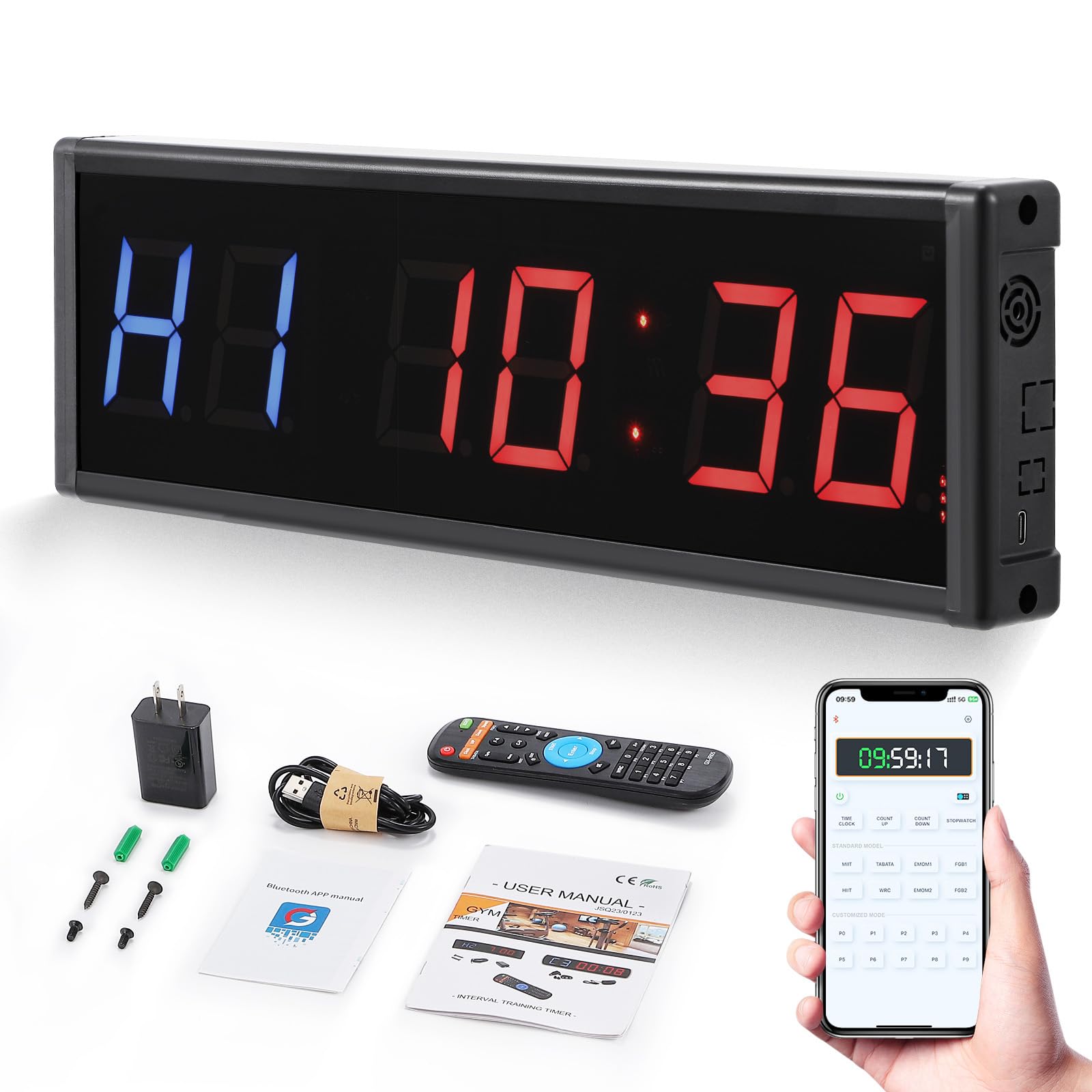 Smart Gym Timer & Workout Accessory