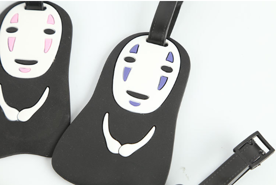 Creative Cartoon Silicone Luggage Tag Spirited Away