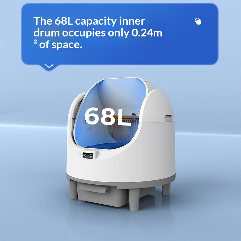 Automatic Smart Cat Litter Box with App Control