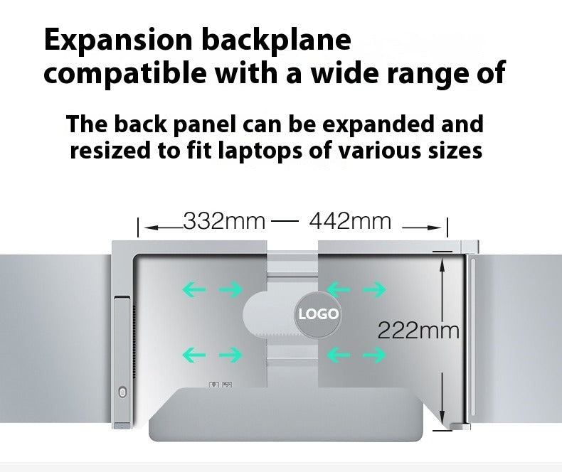 Portable Dual Screen Laptop Monitor
