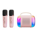 Portable Wireless Bluetooth Karaoke Microphone Speaker Set