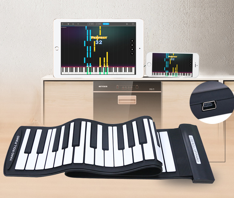 61-Key Portable Folding Electric Piano