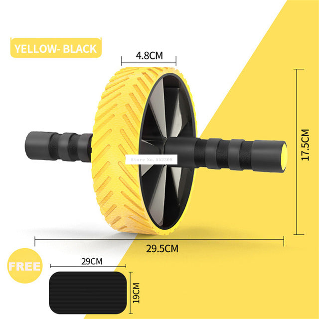 Ab Power Roller with Foam Handle