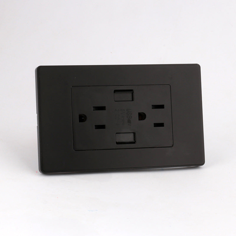 3A Fast Charging Dual USB Panel Power Socket