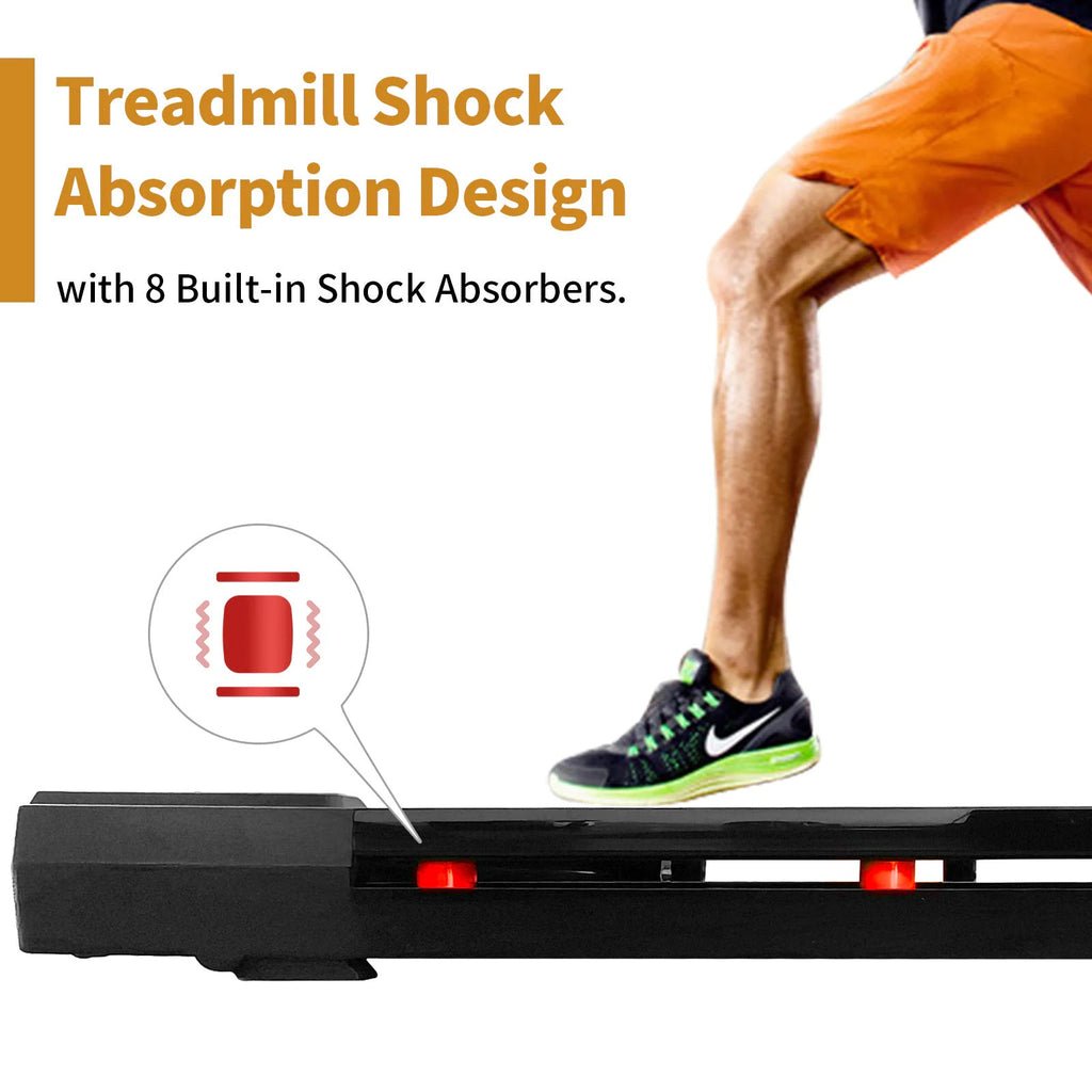 Under-Desk Treadmill with Incline, 2.25HP