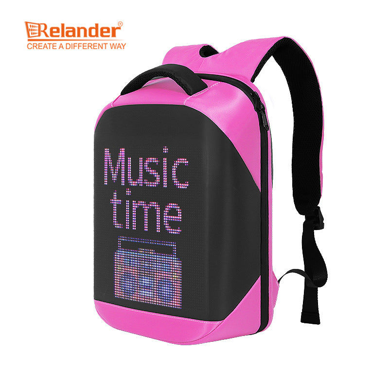 LED Display Business Laptop Backpack