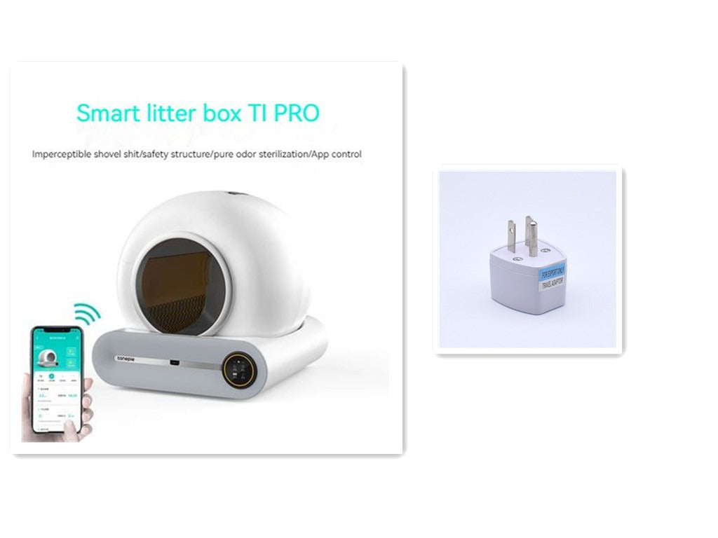 Automatic Enclosed Cat Litter Box