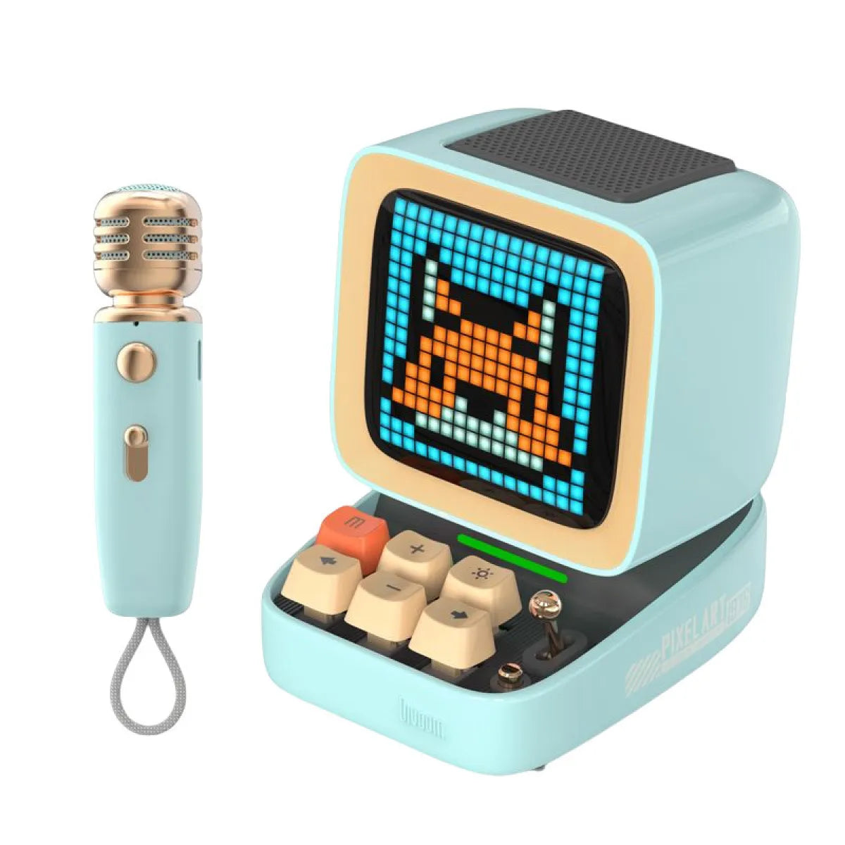 Vorvania Pixel Vintage Karaoke Microphone