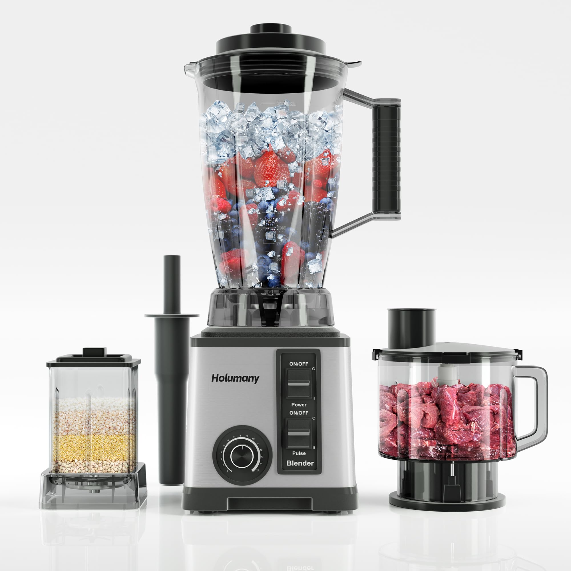 1200W Blender &amp; Food Processor Combo, 100oz