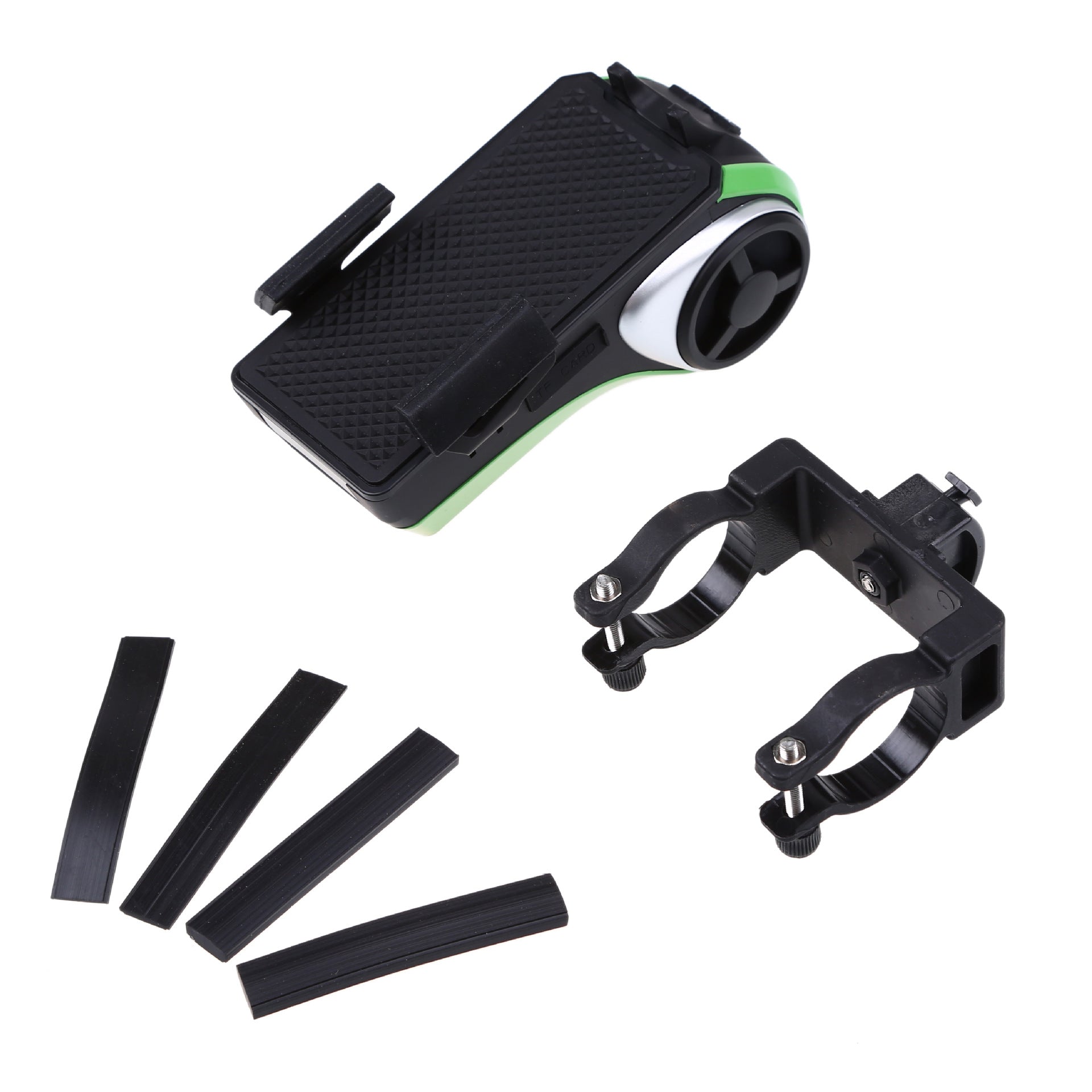 Bike Phone Holder with Speaker and Light