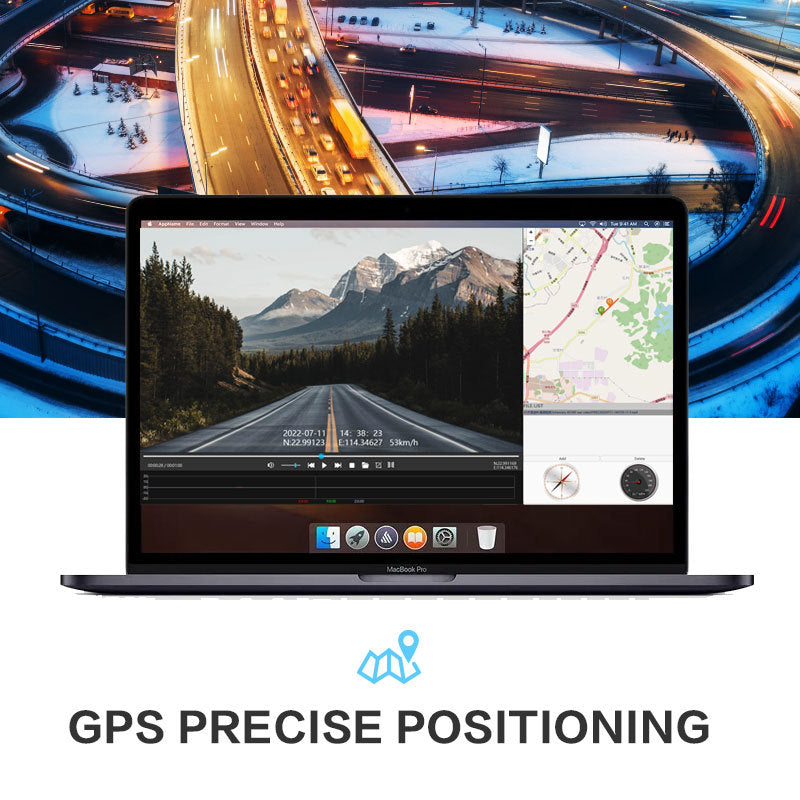 Panoramic Multi-Lens Car Dash Cam