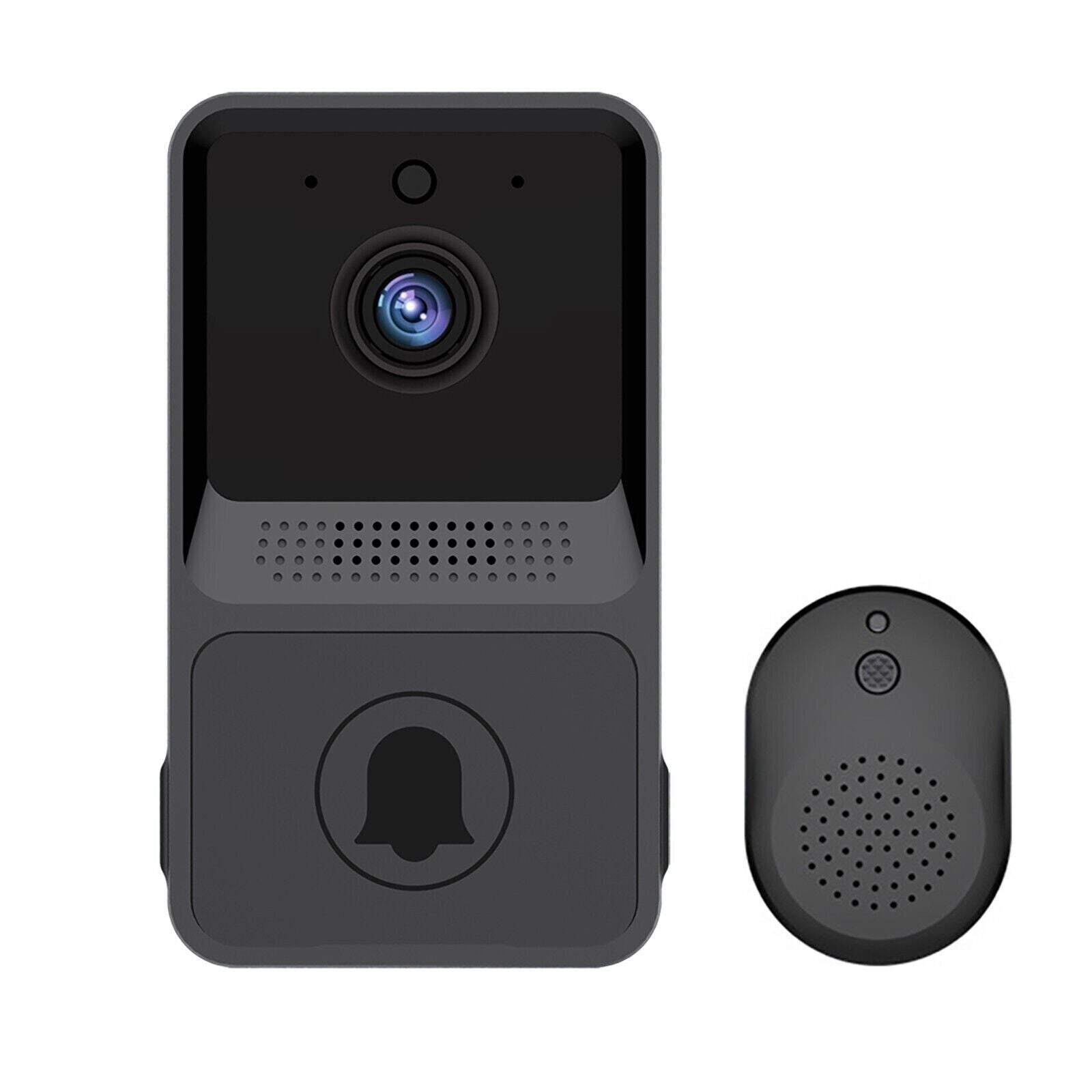 Smart Wireless WiFi Doorbell with Video Camera and Indoor Chime