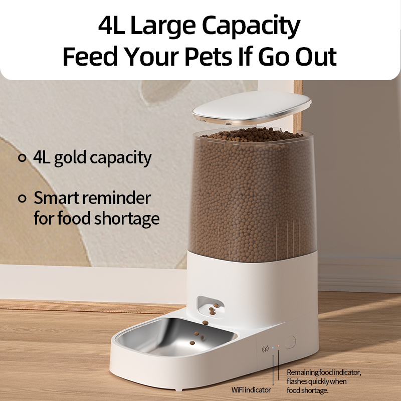 4L WiFi Automatic Pet Feeder