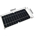 Portable 6V Solar Panel with USB Charger for Outdoors