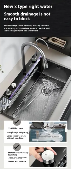 Honeycomb Stainless Steel Kitchen Sink